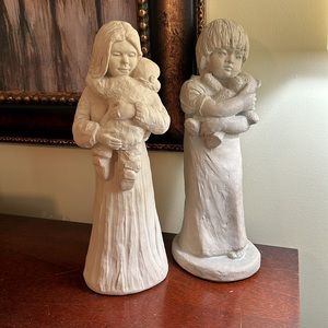 Austin sculpted girl with bear. 13.5” tall. Excellent condition.  This is ONE